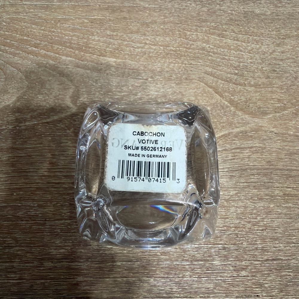 Wedgwood Vera Wang Cabochon Crystal Votive